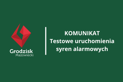 KOMUNIKAT-syreny-1024×694 Testowe uruchomienia syren alarmowych